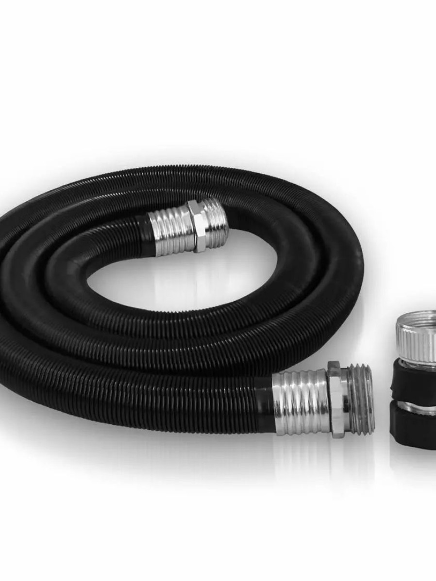 Watering & Irrigation * | Gsc 3/4 Elasto Hardshell Stretch Hoses Black