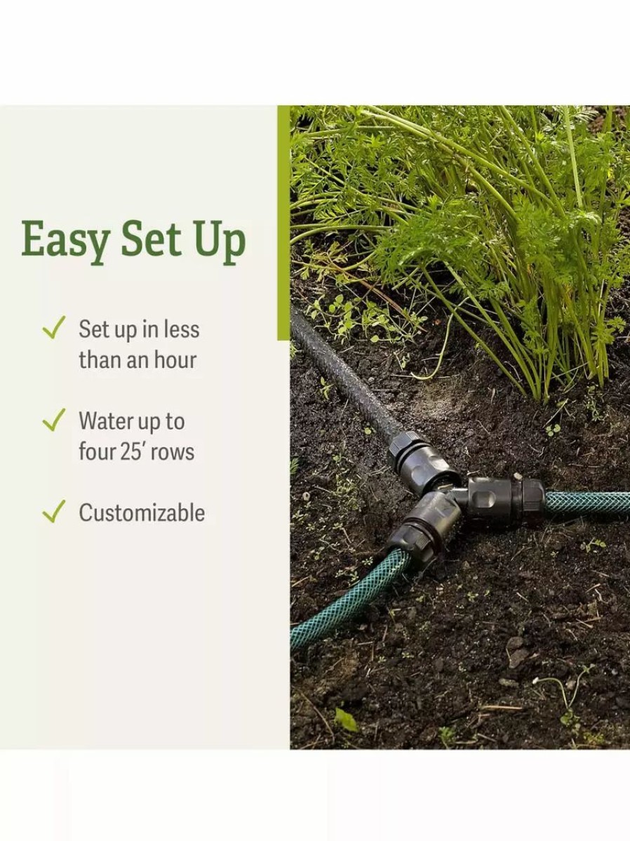 Watering & Irrigation * | Gsc Garden Row Snip-N-Drip Soaker System