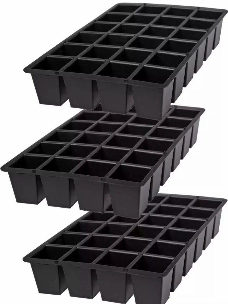 Indoor Garden * | Gsc Growease 24 Replacement Planting Trays, Set Of 3