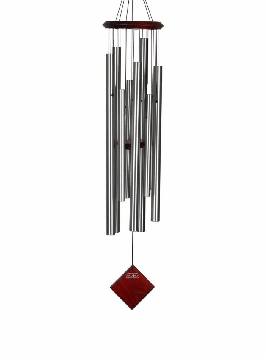 Yard & Garden Decor * | Gsc Encore Chimes Of The Eclipse Silver