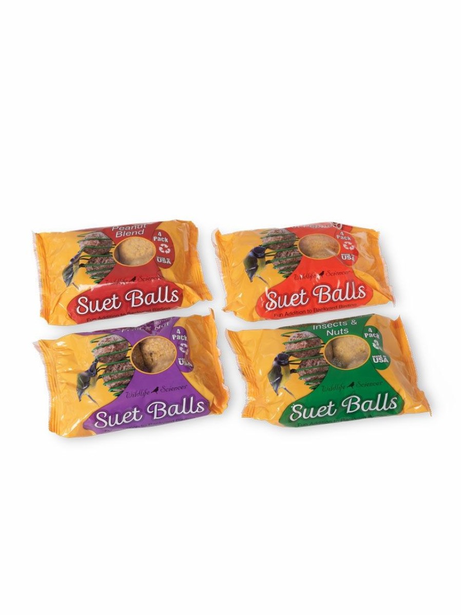 Backyard Habitat * | Gsc Suet Balls, 4-Pack