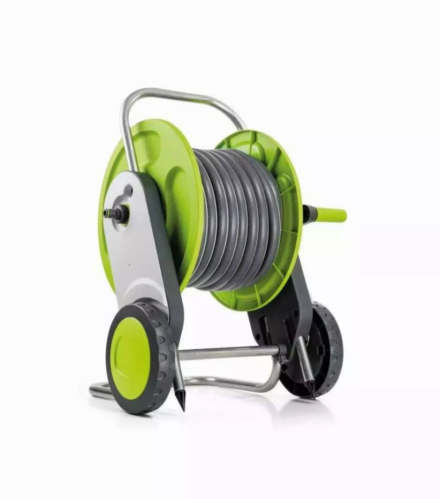 Watering & Irrigation * | Gsc G.F. Italia Concept Plus Hose Reel Green