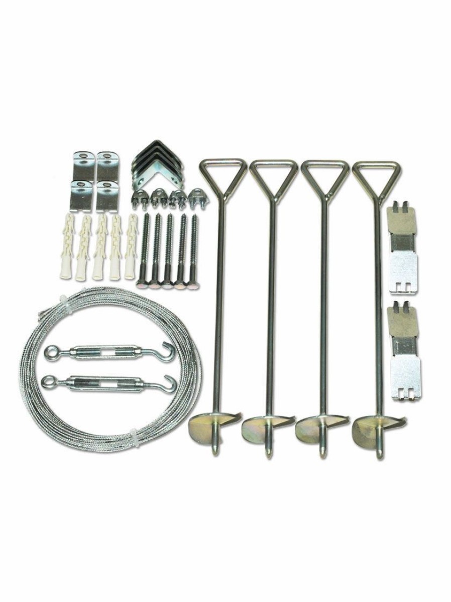 Season Extenders * | Prp Canopia By Palram Anchoring Kit For Snap & Grow Greenhouse