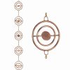 Yard & Garden Decor * | Gsc Stellar Copper Rain Chain, 8.5Ft