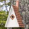 Backyard Habitat * | Gsc Swiss Chalet Bird House With Copper Roof