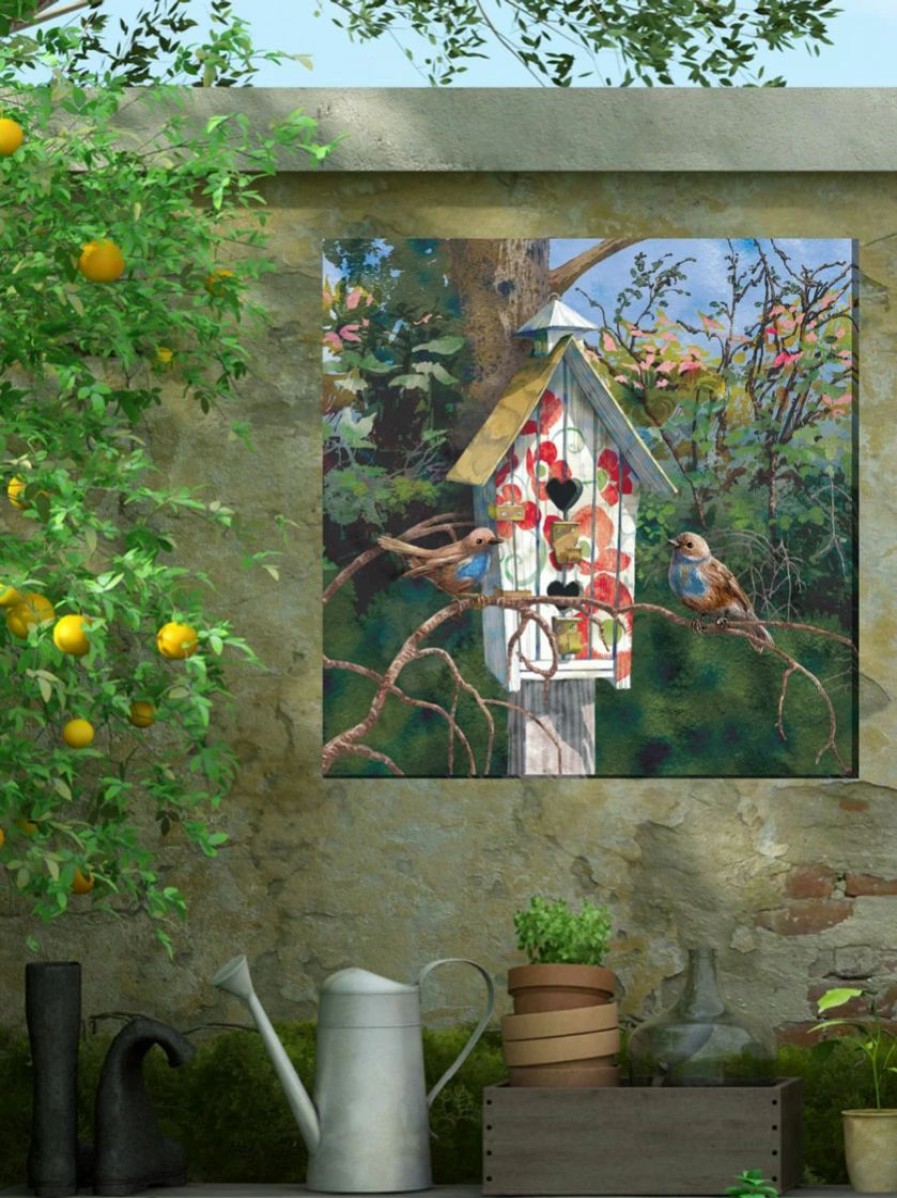 Yard & Garden Decor * | Gsc Lovenest Outdoor Wall Art