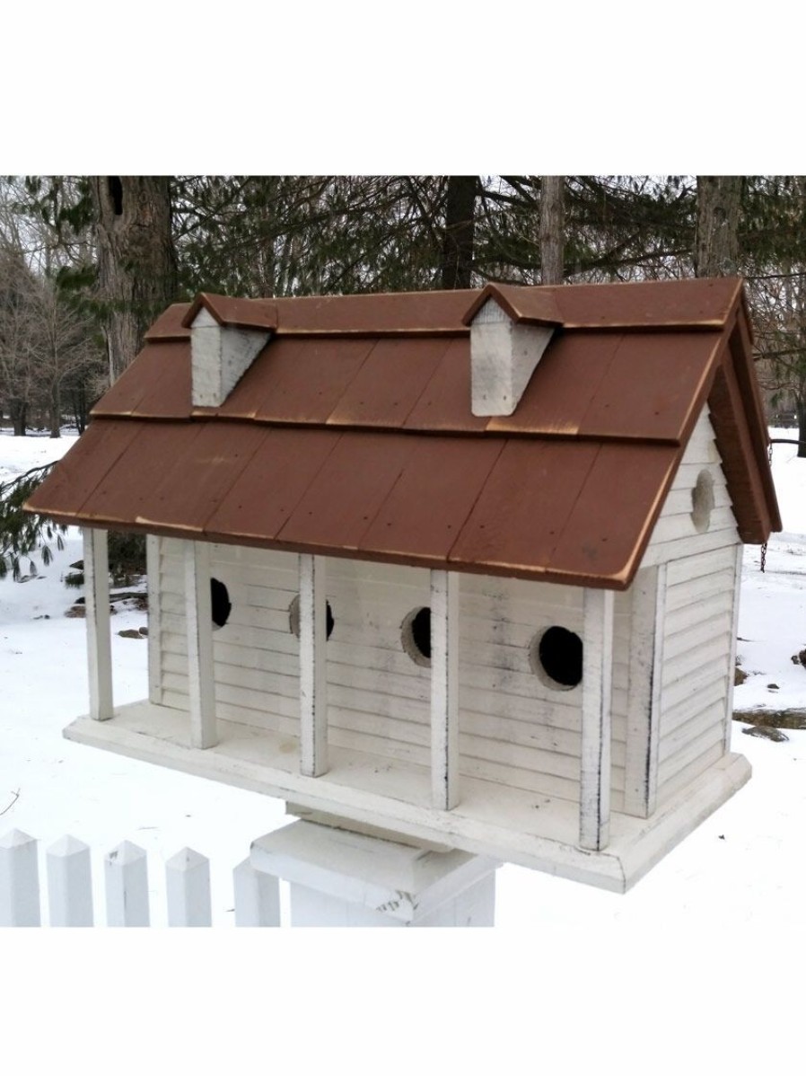 Backyard Habitat * | Gsc Martinsburg Manor Purple Martin House, 6 Room