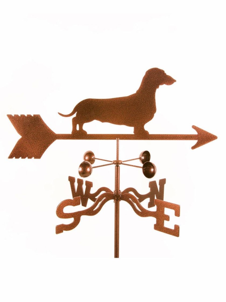 Yard & Garden Decor * | Gsc Ez Vane Dachshund Weathervane