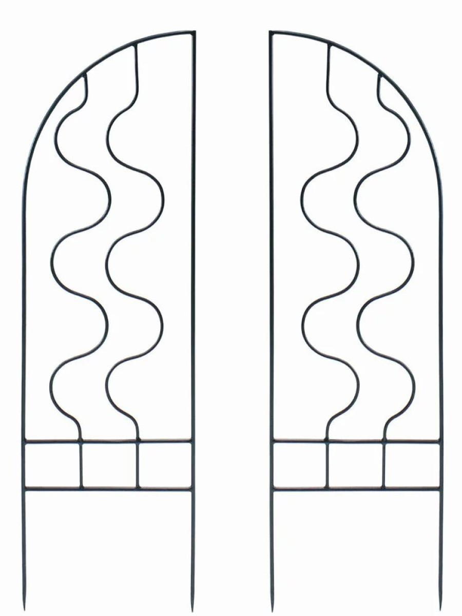 Yard & Garden Decor * | Gsc Achla Primrose Trellis & Side Panels