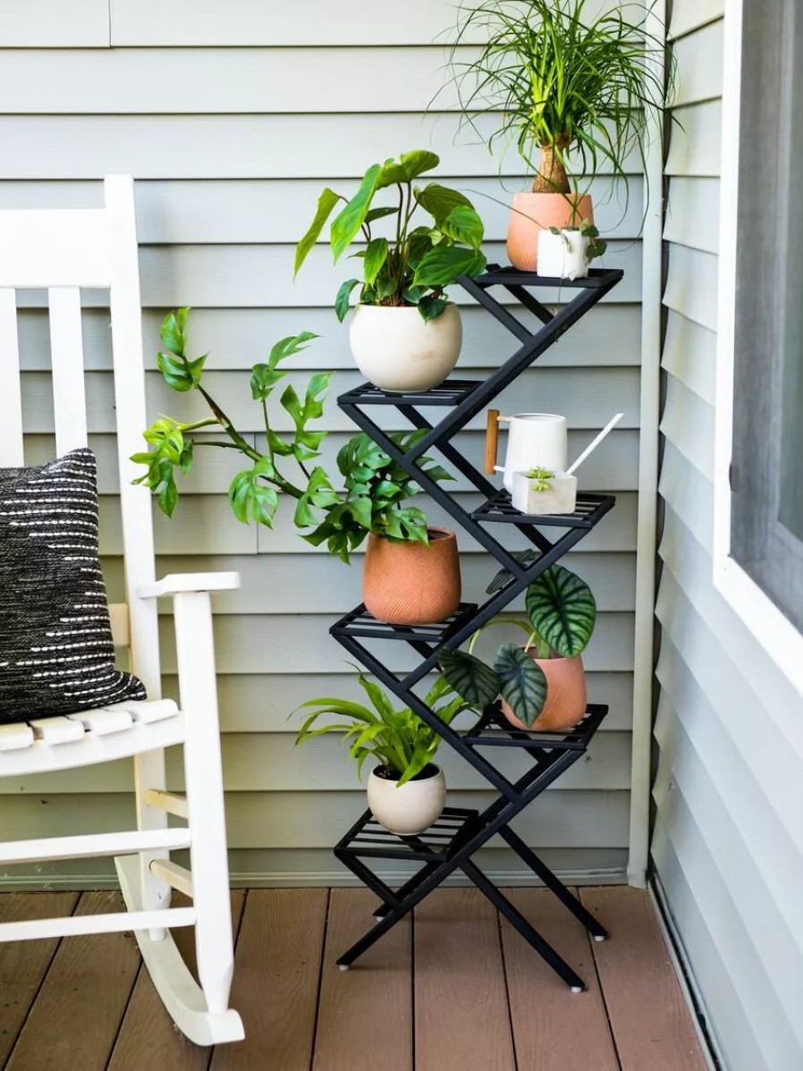 Indoor Garden * | Gsc Crisscross Cascading Plant Stand