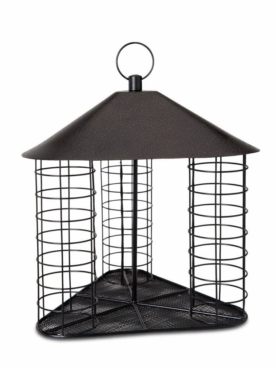 Backyard Habitat * | Gsc Fly-Through Suet Ball Feeder