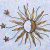 Yard & Garden Decor * | Gsc Sun, Moon & Stars Wall Decor