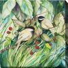 Yard & Garden Decor * | Gsc Chickadees Outdoor Wall Art