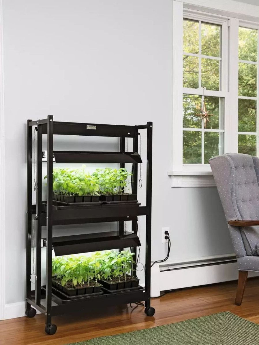 Indoor Garden * | Gsc Led Sunlite Compact 2-Tier Garden