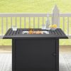 Yard & Garden Decor * | Gsc Crosley Dante Metal Fire Table