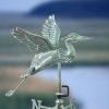 Yard & Garden Decor * | Gsc Blue Heron Cottage Weathervane