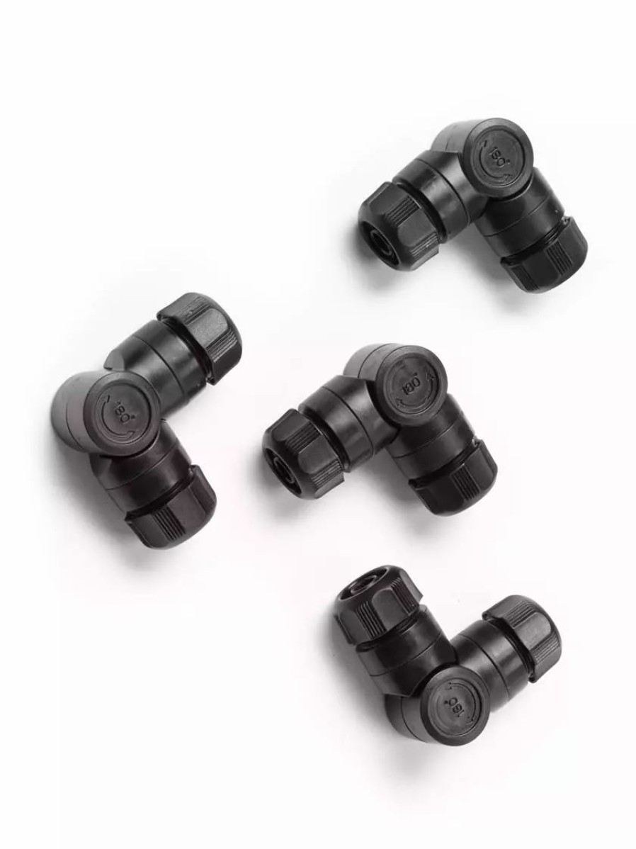 Watering & Irrigation * | Gsc Snip-N-Drip Angle Connectors, Set Of 4