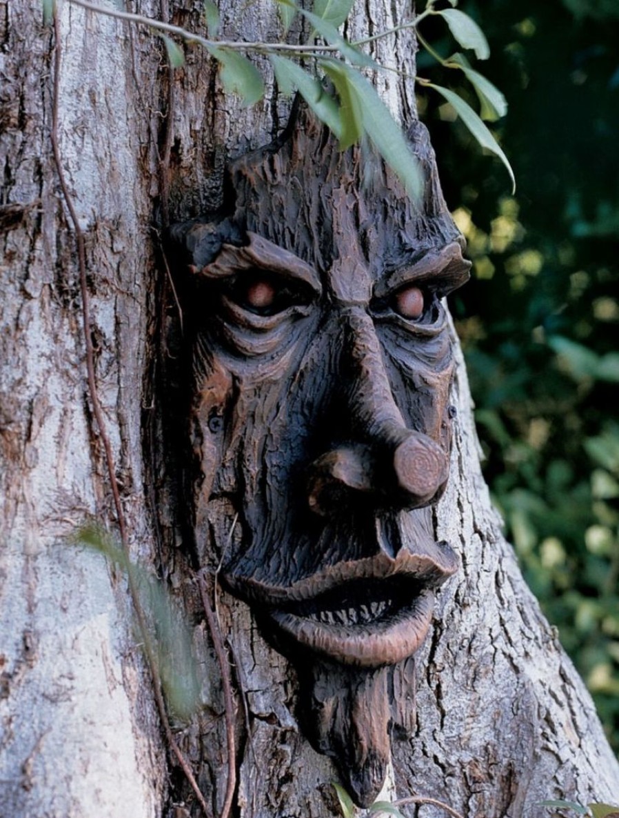 Yard & Garden Decor * | Prp Friendly Ent Tree Face