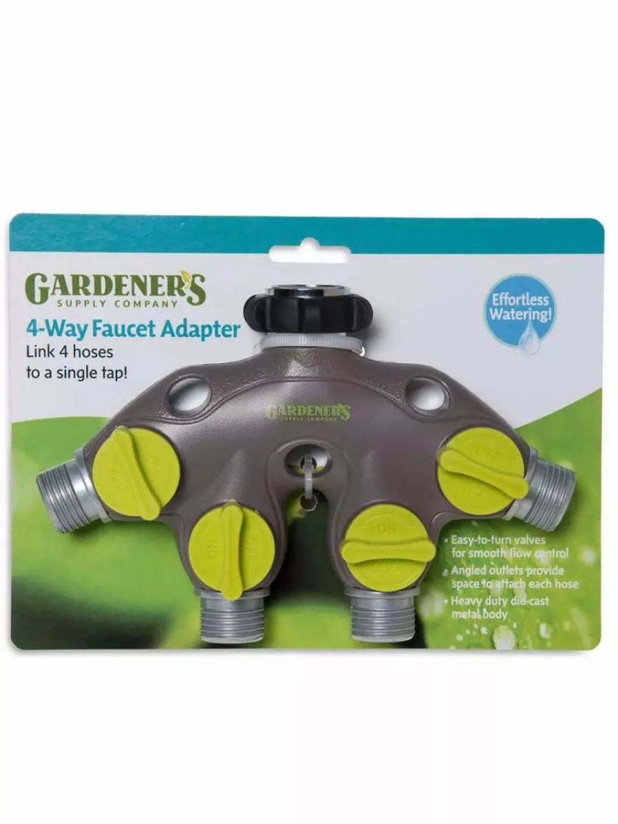 Watering & Irrigation * | Gsc 4-Way Faucet Adapter