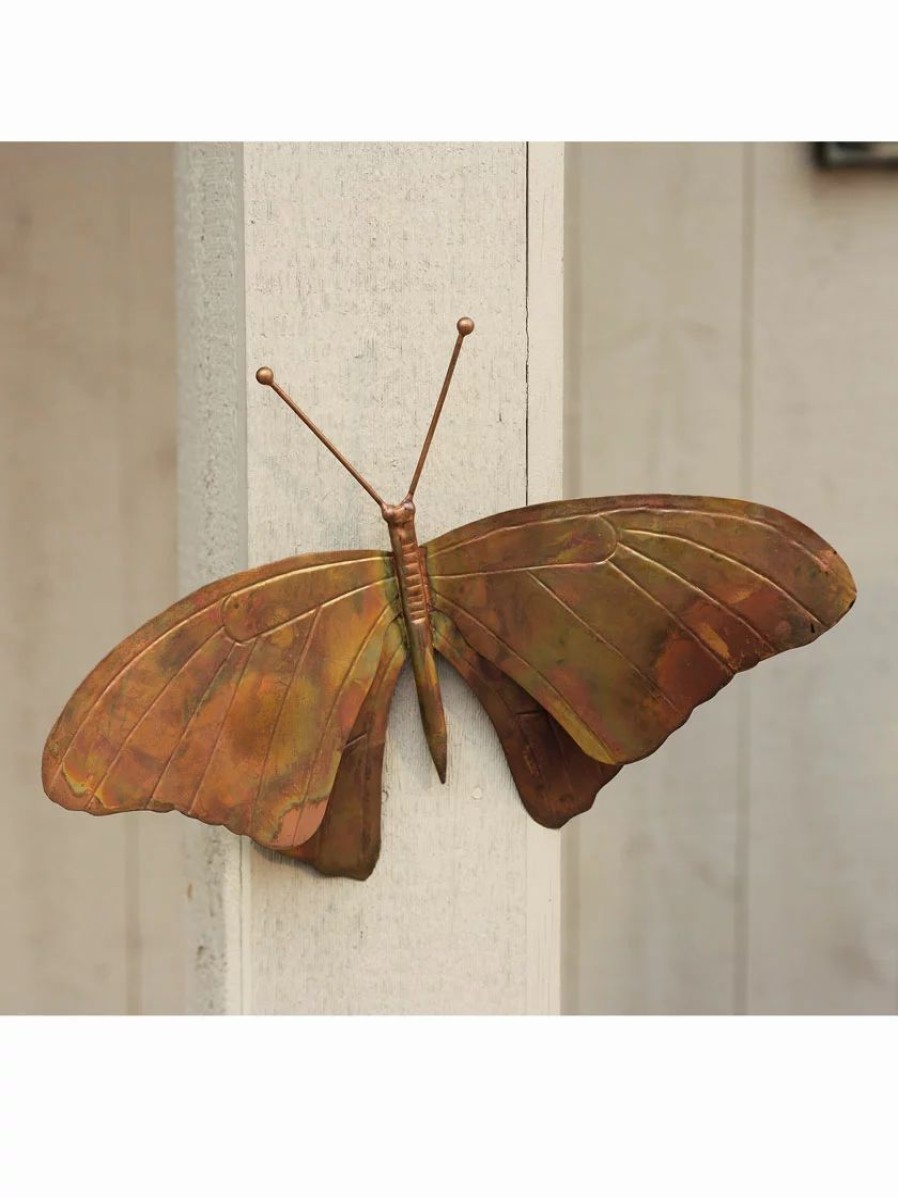 Yard & Garden Decor * | Gsc Butterfly Wall Decor