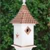 Backyard Habitat * | Gsc Villa Copper Shingle Bird House