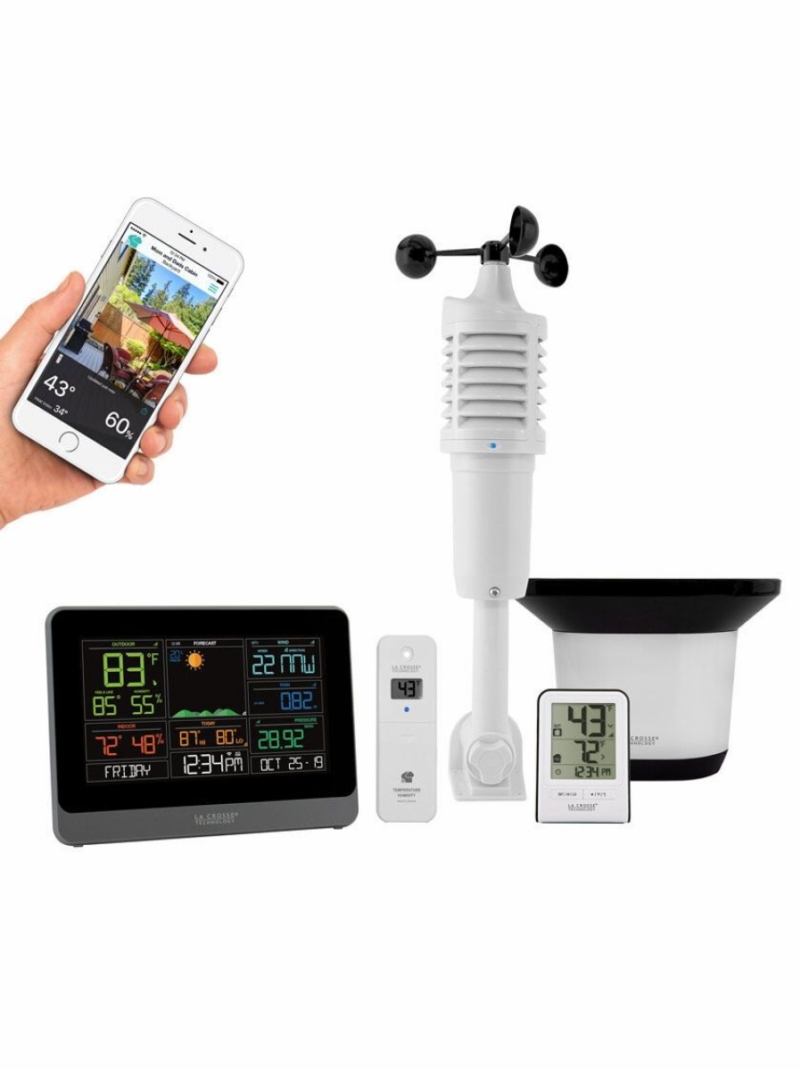 Yard & Garden Decor * | Gsc Professional Remote Home & Environment Monitoring Station