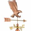 Yard & Garden Decor * | Gsc Bald Eagle Copper Weathervane