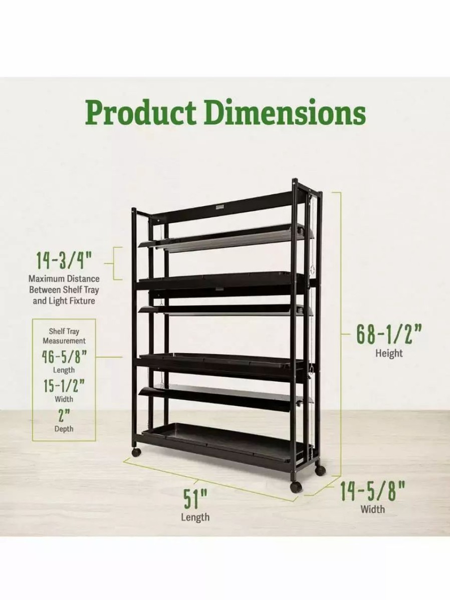 Indoor Garden * | Gsc Led Sunlite 3-Tier Garden