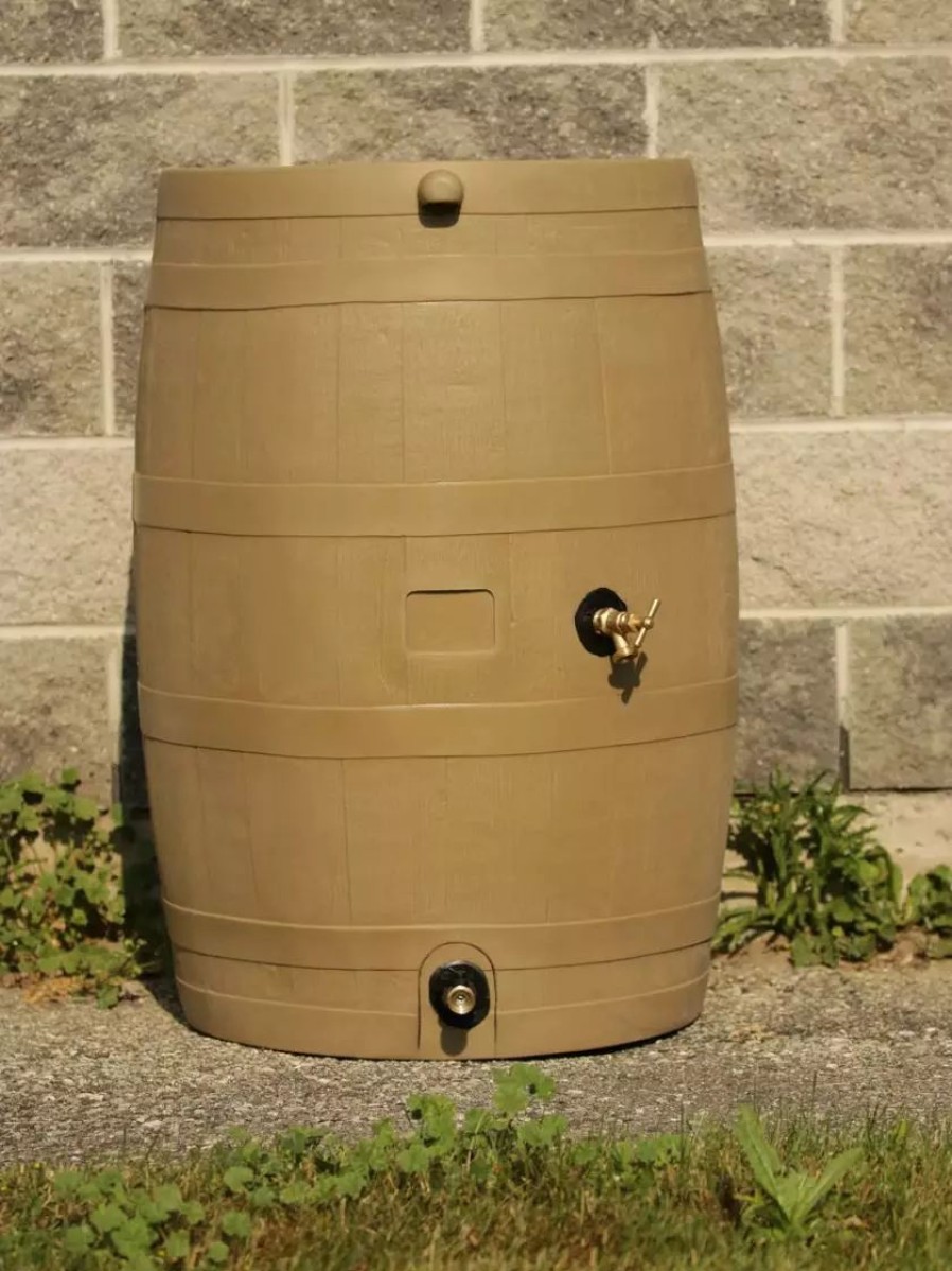 Watering & Irrigation * | Gsc Flat-Back Rain Barrel