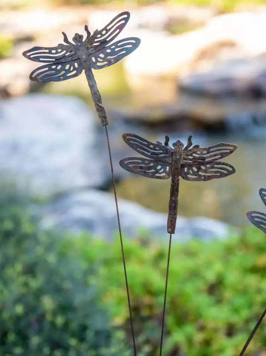 Yard & Garden Decor * | Gsc Flutterer Garden Stake