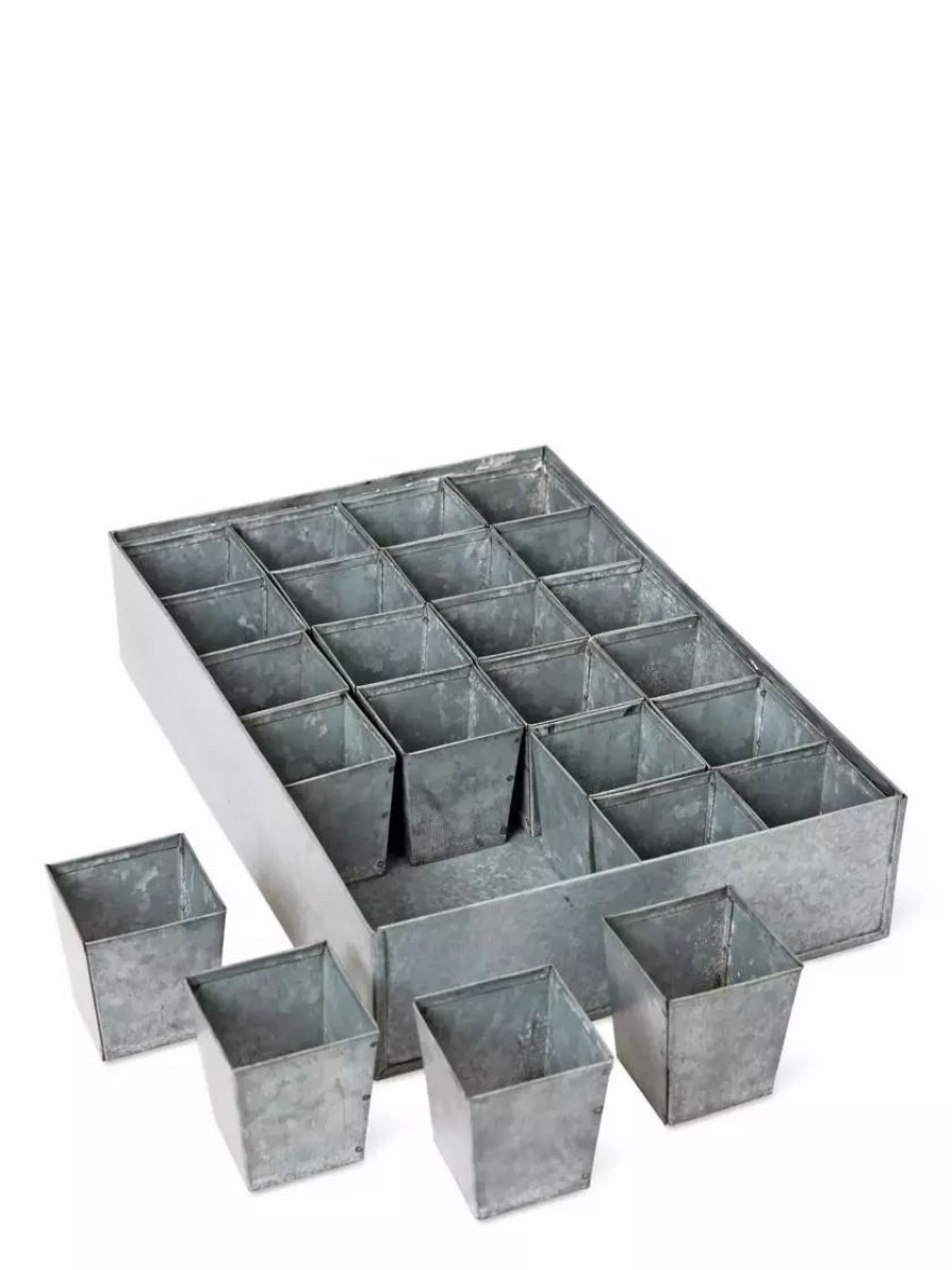 Indoor Garden * | Gsc Galvanized Seed Starting Tray