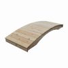 Yard & Garden Decor * | Gsc Plank Garden Bridge Unfinished 3 X 10