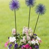 Yard & Garden Decor * | Gsc Everbloomin' Alliums, Set Of 3 Blue/Purple