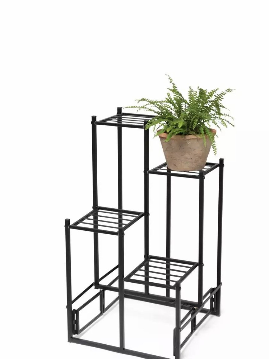 Indoor Garden * | Gsc 4-Tier Square Foldable Plant Stand