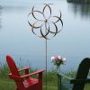 Yard & Garden Decor * | Gsc Feather Staked Wind Spinner, 32