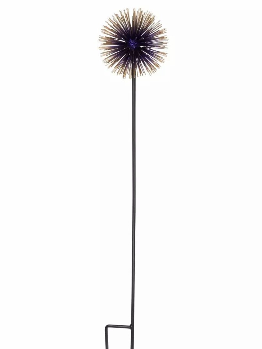 Yard & Garden Decor * | Gsc Allium Starburst Stake Violet