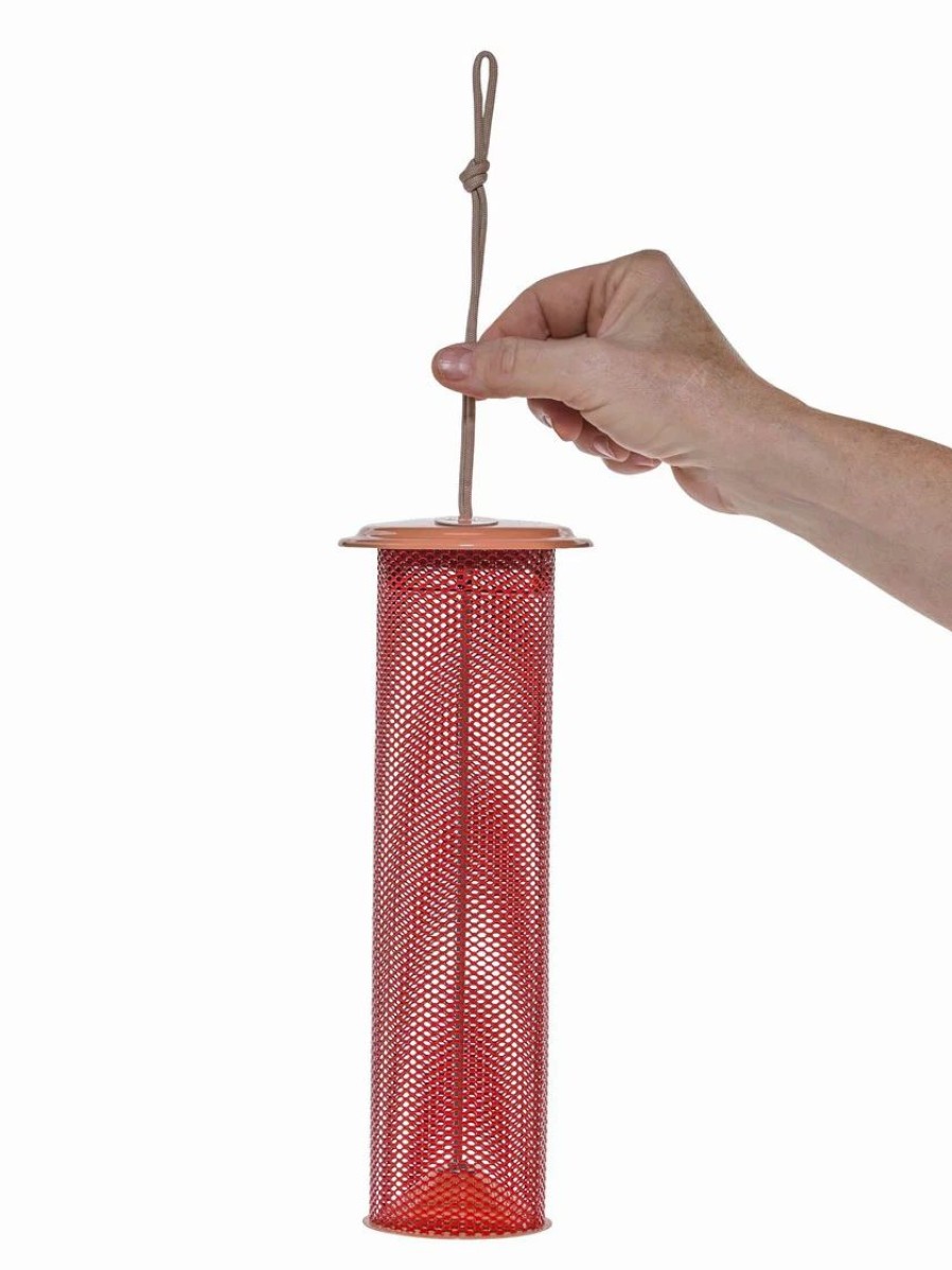 Backyard Habitat * | Gsc Color Pop Magnet Mesh Tube Feeder For Finches