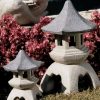 Yard & Garden Decor * | Gsc Japanese Pagoda Lantern Sculptures