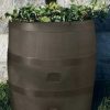 Watering & Irrigation * | Gsc Round Rain Barrel With Planter, 35 Gallons