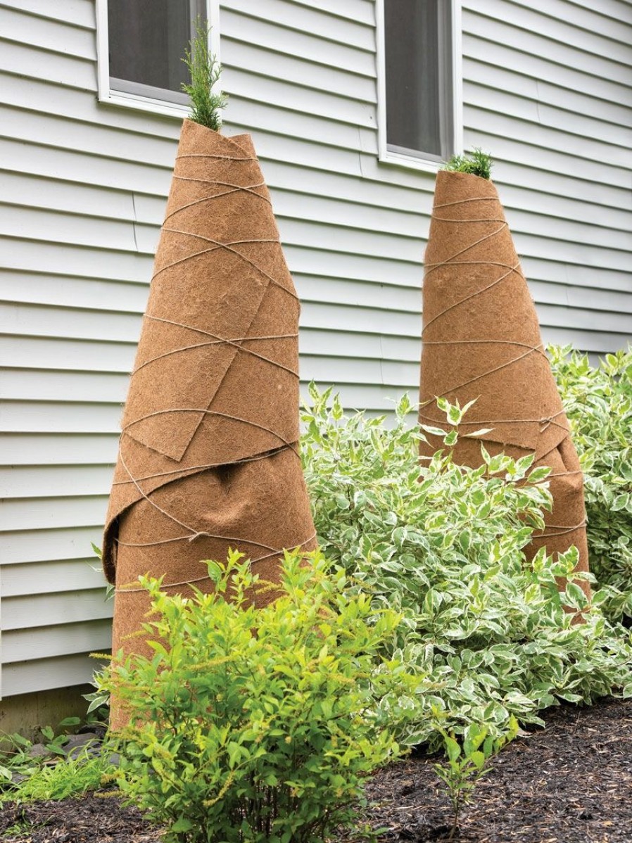 Season Extenders * | Gsc Coir Shrub Wraps 8 X 3 , Set Of 2