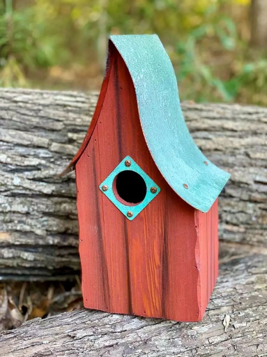 Backyard Habitat * | Gsc Heartwood Shady Shed Bird House