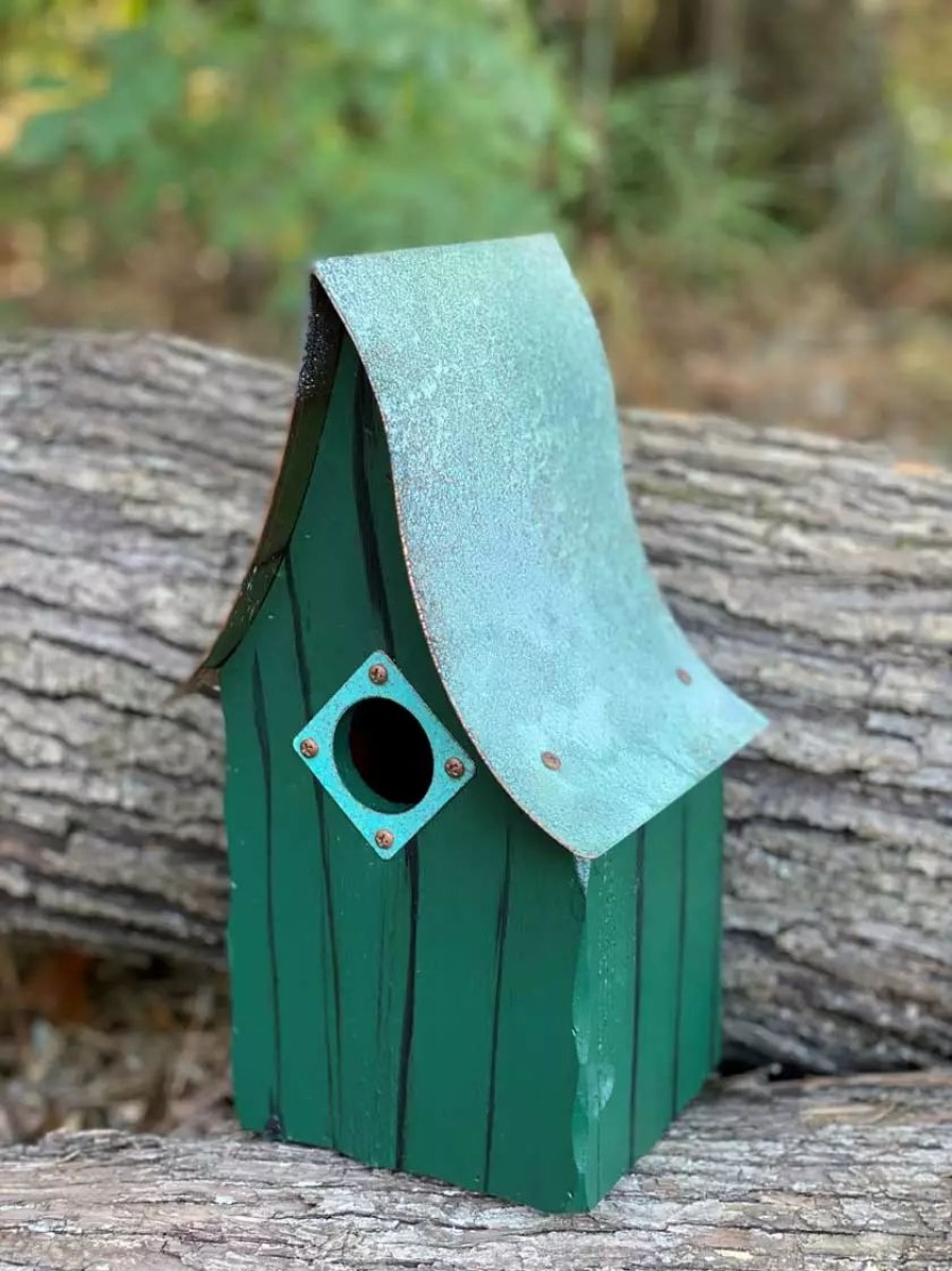 Backyard Habitat * | Gsc Heartwood Shady Shed Bird House