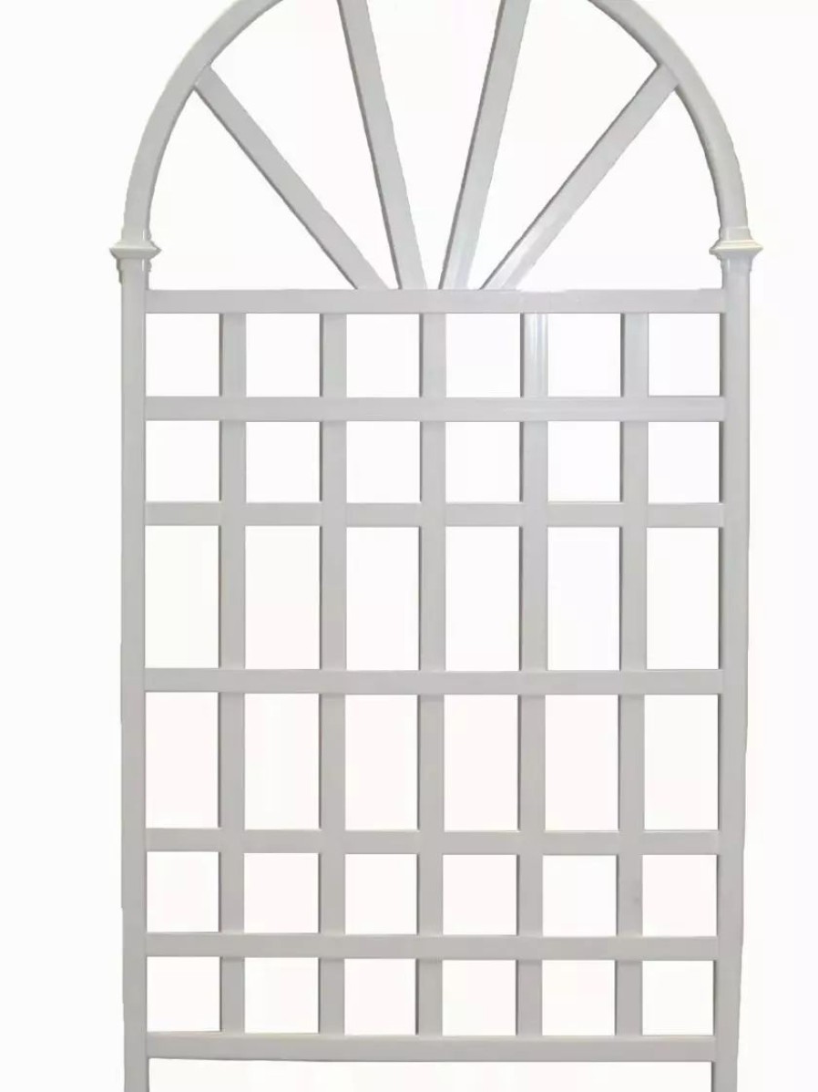 Yard & Garden Decor * | Gsc Athens Vinyl Trellis