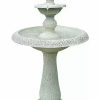 Yard & Garden Decor * | Gsc Exaco Enduro Clay Tiered Fountain