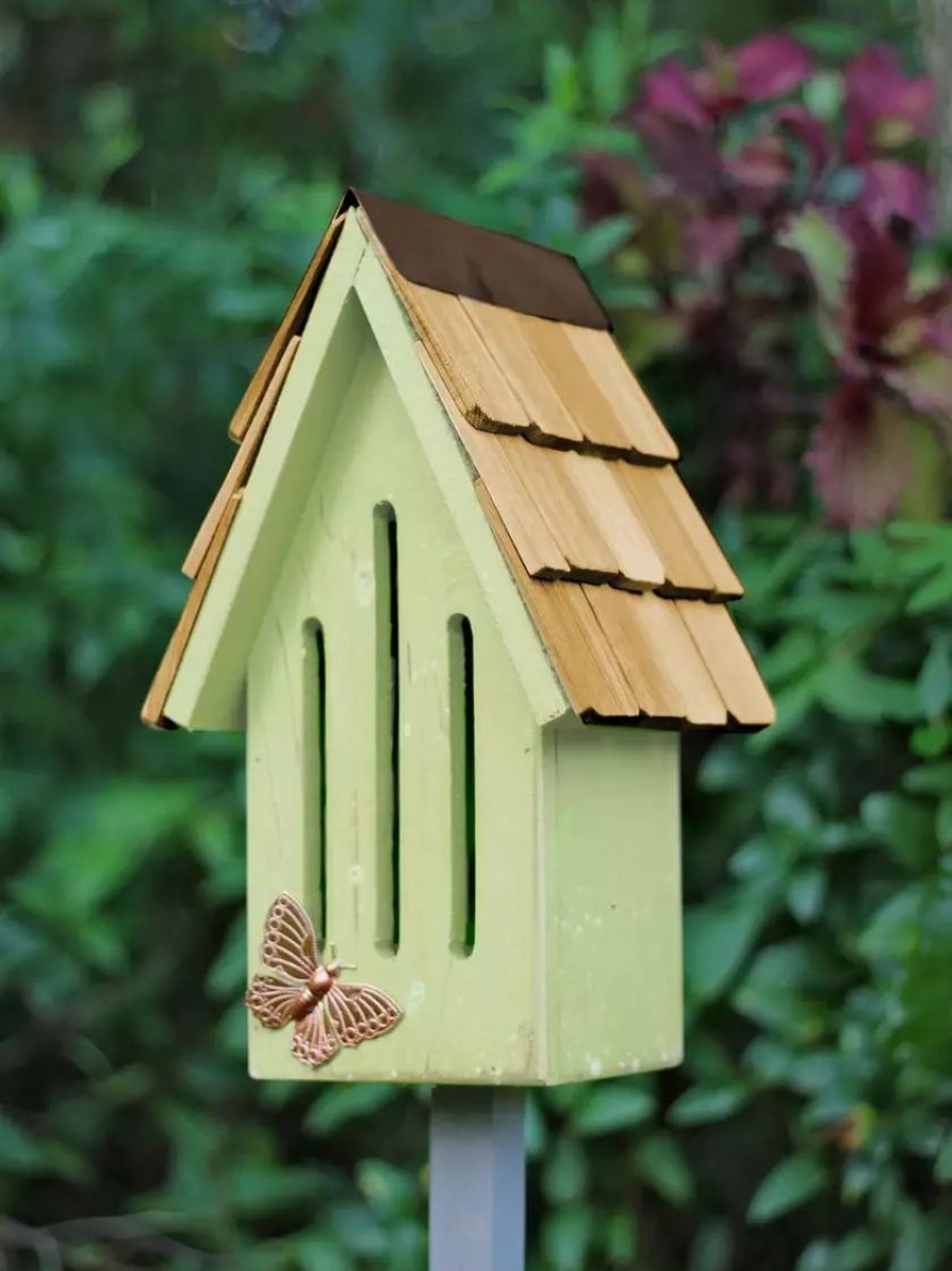 Backyard Habitat * | Gsc Heartwood Butterfly Breeze House