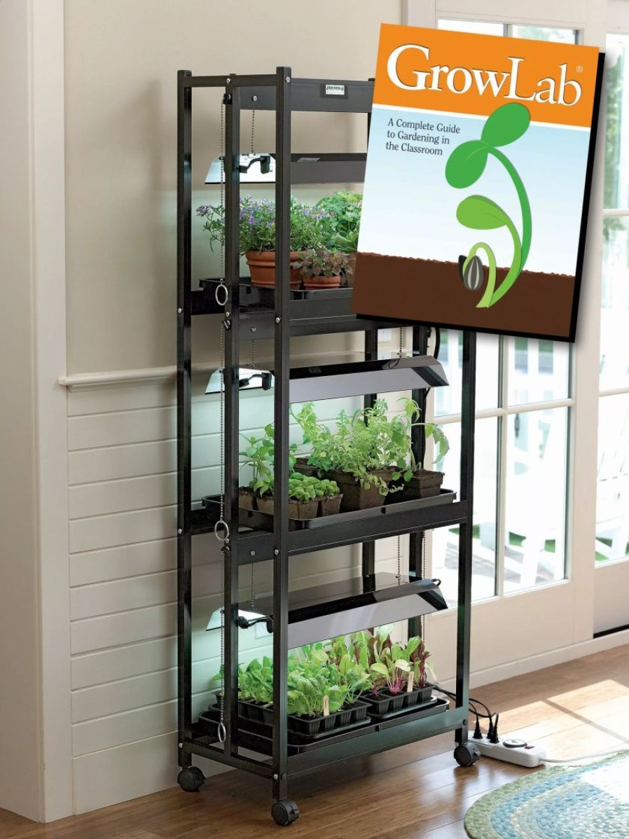 Indoor Garden * | Gsc Growlab Compact 3-Tier Light Garden With Classroom Guide