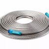 Watering & Irrigation * | Gsc Sun Joe Ajsgh75 Heavy-Duty Spiral Constructed Stainless Steel Garden Hose | 75-Feet | 1/2 In. Diameter