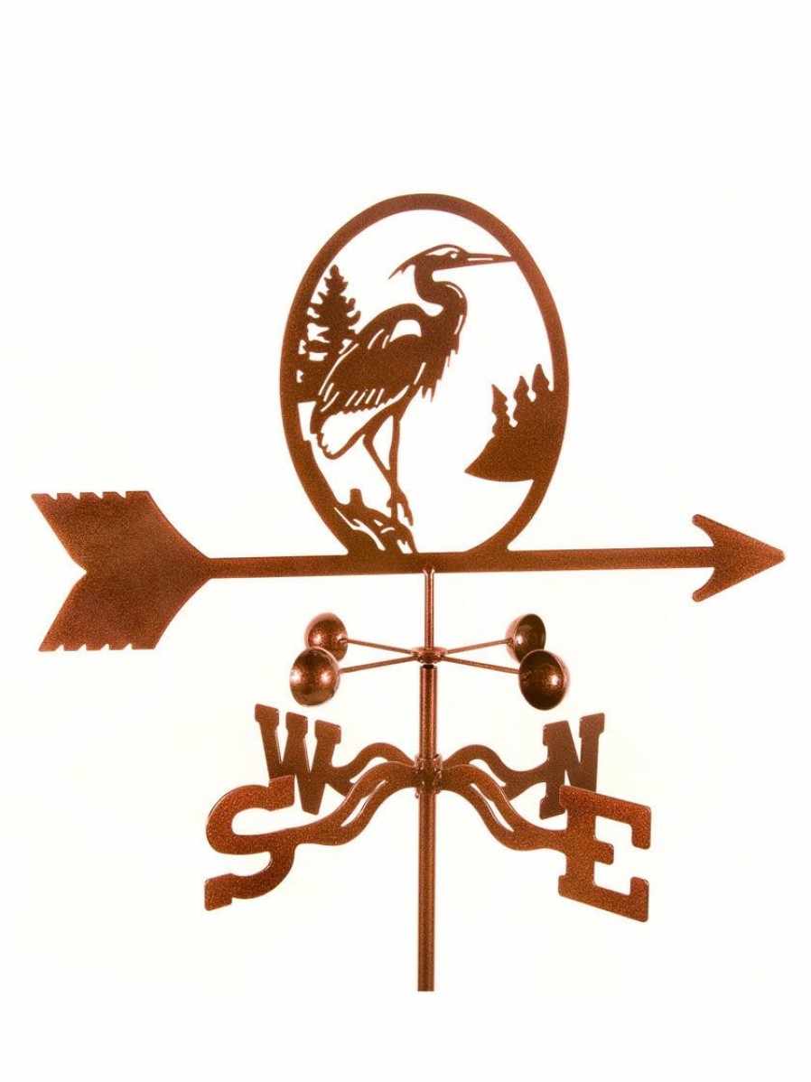 Yard & Garden Decor * | Gsc Ez Vane Heron Weathervane