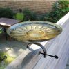 Backyard Habitat * | Gsc Achla Designs African Daisy Birdbath With Over-The-Rail Bracket