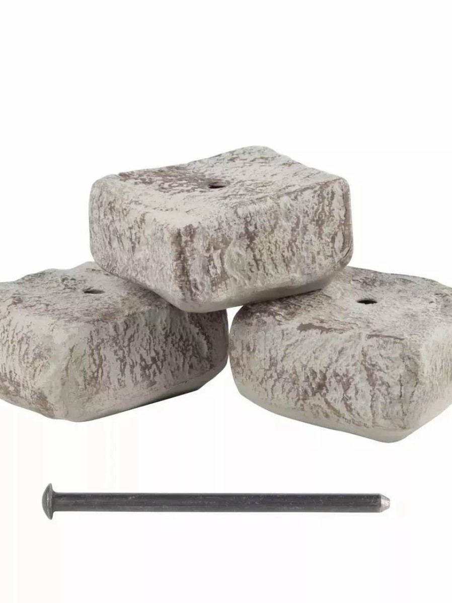 Yard & Garden Decor * | Gsc Rock Lock Interlocking Garden System, Ends, Set Of 3